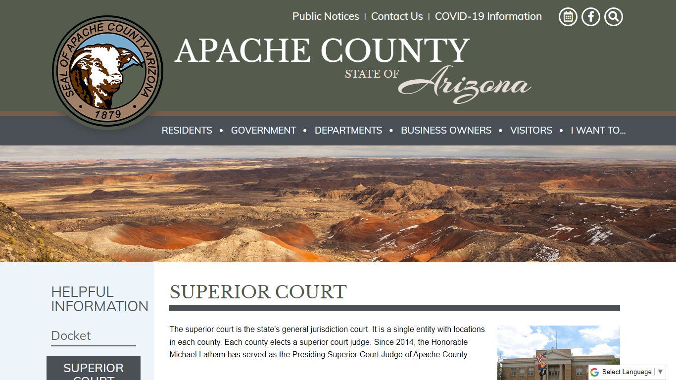 Apache County - Superior Court
